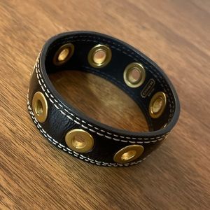 Coach Patent Leather Bracelet